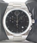 Casual Movado Date Indicator Quartz Black Dial Chronograph Man s Wrist Watch