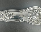 Kings Pattern Basting Stuffing Spoon Shell Handle Epns A1 Serving Spoon