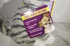 Multipet Look Who s Talking Kitten Cat Dog Plush Toy Squeeze Real Life Sound
