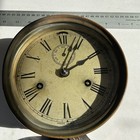 Antique Seth Thomas Bottom Bell Wall Clock Brass Ship s Clock