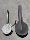 1920 s-30 s Slingerland May Bell Queen Tenor Banjo   Case  Very Good Condition 