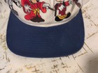 Retro Disney Mickey Mouse Through The Ears Baseball Cap Hat Trucker Vtg Adult