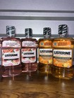 Listerine Ultraclean Fresh Citrus Mouthwash And  Grapefruit Rose 2of Each Flavor