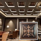 Faux Tin Ceiling Tiles Pvc Decoration Wall Panel Pl07 Traditional Copper 10pcs