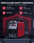 Tig Welder 200a  High Frequency 110v 220v Dual Voltage Tig stick arc 2 In 1 Weld