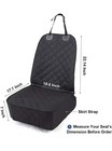 Dog Car Seat Cover Pet Front For Cars Trucks And Suv s - Waterproof   Nonslip