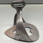 Antique One Childs Stirrup With Heart Shape Western Equestrian Decor