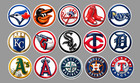 New Handmade Baseball Team Magnets 2  Full Set all 30 Teams   For Fan Standings