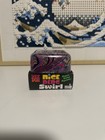 Rare Authentic Needoh Nice Berg Swirl Super Solid Squish Toy Purple Pink Black