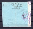 Croatia Ww2 1941 Registered Letter Petrinja - Deutsches Reich - Censored