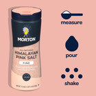 Morton All-natural Fine Himalayan Pink Salt  17 6 Oz