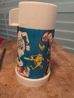 1970 Dr Seuss Thermos For Lunch Box   Vintage   Lunchbox Bottle Cat In The Hat