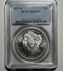 1879-s Pcgs Ms65 Pl  Morgan Silver Dollar  1 Proof Like Nice Cameo 