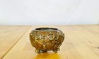 19th C  Chinese Bronze Tripod Frog Censer Reign Mark Antique