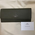  defective  Coach Coach Long Wallet Khaki Brand New And Unused