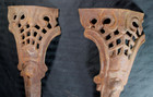 Antique Cast Iron Table Legs Architectural Garden - 19th Century Gorgoeus