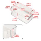 Door Bin Shelf Basket Right For Samsung Refrigerator Rf263teaesr Rf260beaesr