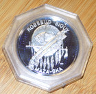 Rosebud Sioux Tribe American Indian 1971 Tribal Series  999 Silver Medal Token