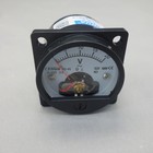 1pc Ac 0-20v Round Analog Voltmeter Panel Voltage Meter So45 Directly Connect