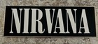 Nirvana Sticker 1991 Promo Geffen Sub Pop Records Debut Vintage 90s Orig  Rare