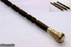 Working Style Walking Stick Brass Design Nautical Handle Victorian Style Handmad