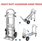 Convertible Aluminum Hand Truck Stair Climber Folding Platformn Cart Dolly Heavy