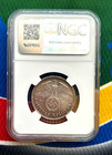 Ngc Ms 63 1939 A 5 Mark German Ww2 Silver Coin Third Reich  Reichsmark