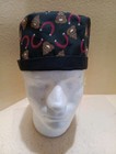 Poop Magnet Men s Skull chemo Surgical Scrub Hat cap Handmade