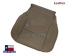 Driver Bottom Replacement Leather Seat Cover 2016 For Gmc Yukon Slt Xl Sle  tan 