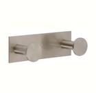 2 - Ginger - Polished Chrome Double Robe Hooks - 2810d pc - Bathroom  Coat Hooks