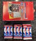 1990 Hoops Lot Of 45 Unopened Vintage Nba Cards In  3  Sealed Packs New Mj Pulls