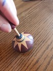 Vintage Decorative Wooden Spinning Top Toy