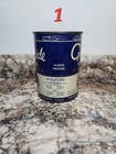 Vintage Older Original 1 Qt Quart Gulf Gulfpride Motor Oil Metal Can Gas   Oil