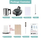  Candle Making Pouring Pot With Electric Hot Plate For Melting Wax  Candle 