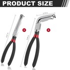 2pc Electrical Disconnect Pliers 60 Degree Electrical Connector Separator Wiring