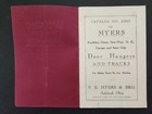 1917 Antique Myers Door Hangers Catalog Ashland Oh Barn Sliding Hardware