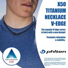 Phiten Necklace Rakuwa Neck X50 Vtype
