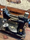 Vintage 1934 Singer Featherweight 221 Sewing Machine W  Original Case