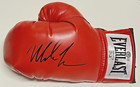 Mike Tyson Signed Everlast Red Boxing Glove Black Auto Beckett   Tyson Holo