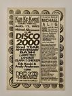  very Rare Disco 2000 Klub Kid Kard - Michael Alig  90s Queer New York Club Kid