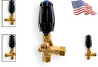 Heavy-duty Brass Pressure Washer Unloader - 3 650 Psi  Adjustable Knob Design