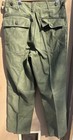 Vintage Vietnam Era Us Army Og-107 Pants Button Fly Fatigue Trousers Size 30x32