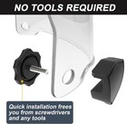 Clear Mirror Silver Chrome Full Size Football Visor  Eye Shield W quick Clips