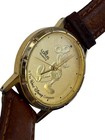 Vintage Lorus Disney Mickey Mouse Watch Gold Tone On Gold Tone New Battery