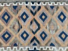 Vintage Wide Rug Runner 5x18 Handmade Oriental Geometric Turkey Long Caucasian