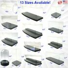 Display Case Cube Small Clear Plastic Box Dust Proof Toy Figure Car Uv Acrylic