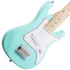 Open Box - 30  Beginner Electric Guitar   Amplifier - Teal  Kid s Starter Kit
