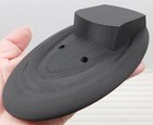 3d Printed Mack Truck Bull Dog Hood Ornament  mack  Mounting Display Base Black