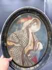 Rare Pre Pro Gilt Top Beer Tray Spokane Brewing   Malting Co 