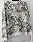 Adidas Originals Graphics Cream Grey Camo Hoodie Size Youth Xl 18 20 New W tags